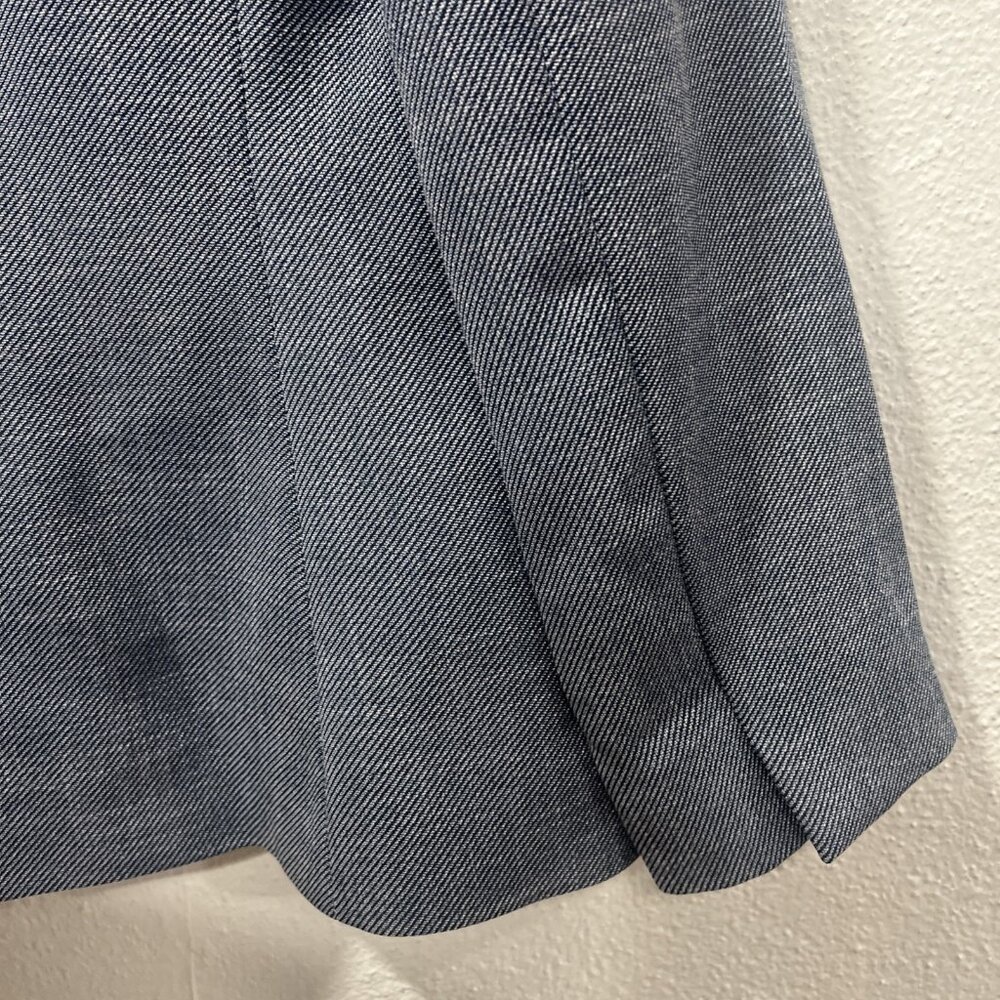DKNY Blazer Women 12Blue Jacket Coat‎ Career Preppy One Button Lined NEW - Picture 8 of 15